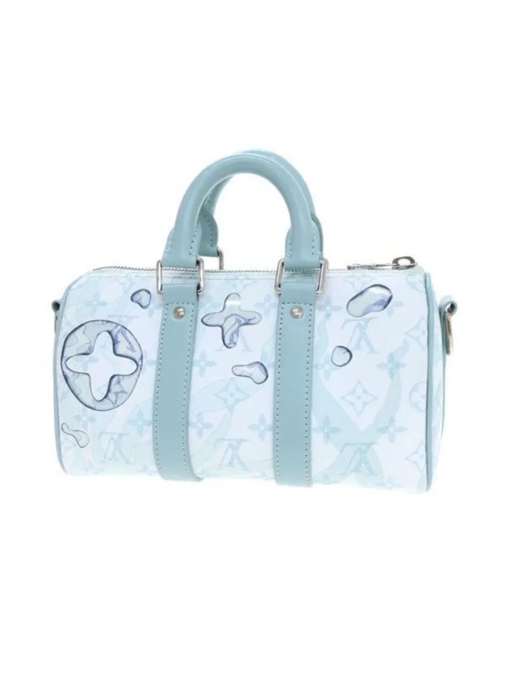 Louis Vuitton Keepall Bandouliere 25 Aqua Garden